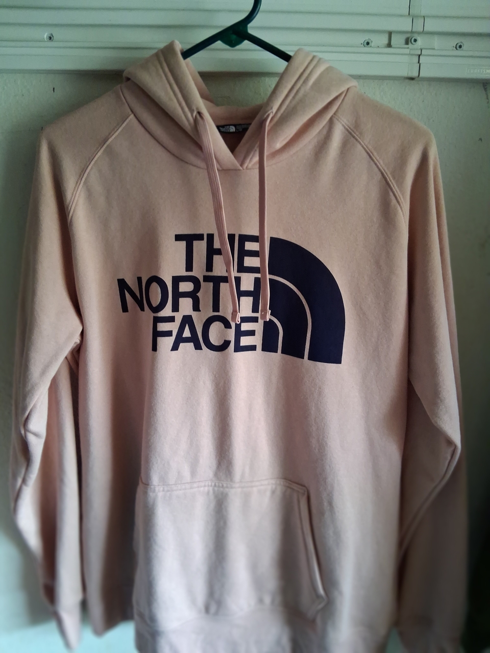 The North Face Pink Logo Hoodie Sweater